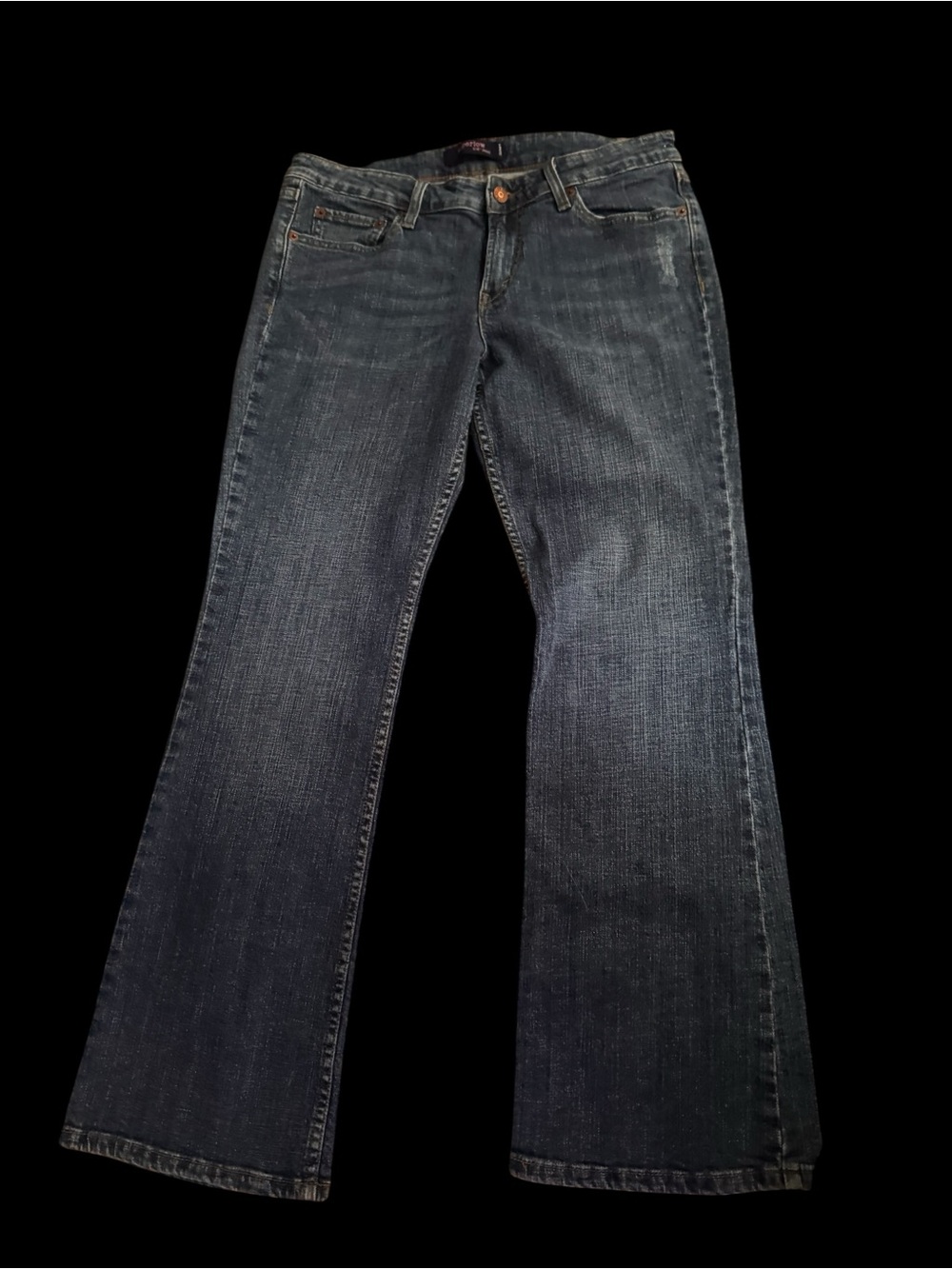 Levi’s 518 Superlow Bootcut Jeans Women’s 11 Medium Wash Stretch Denim - Picture 2 of 9
